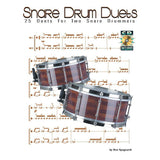 25 Duets for Two Snare Drummers Bk/CD