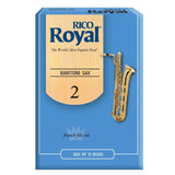 Rico Royal Baritone Saxophone Reeds (Pack of 10)