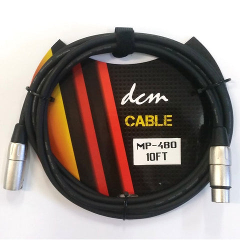 DCM DMP480-10  10FT XLR - XLR Cable