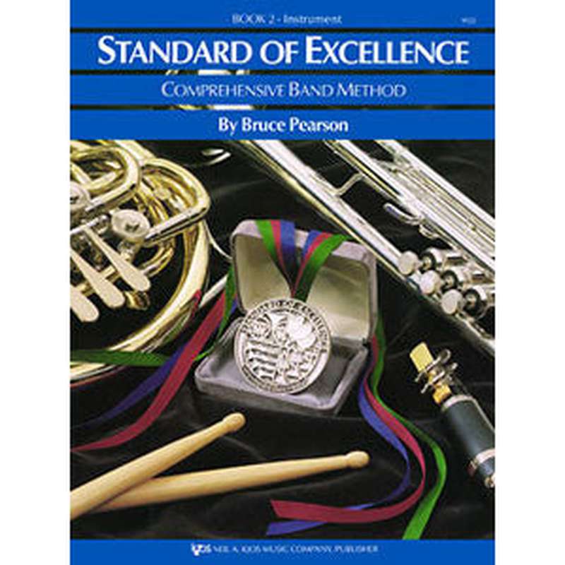 Standard of Excellence Book 2 Enhanced Comprehensive Band Method Instrumental Instruction Book