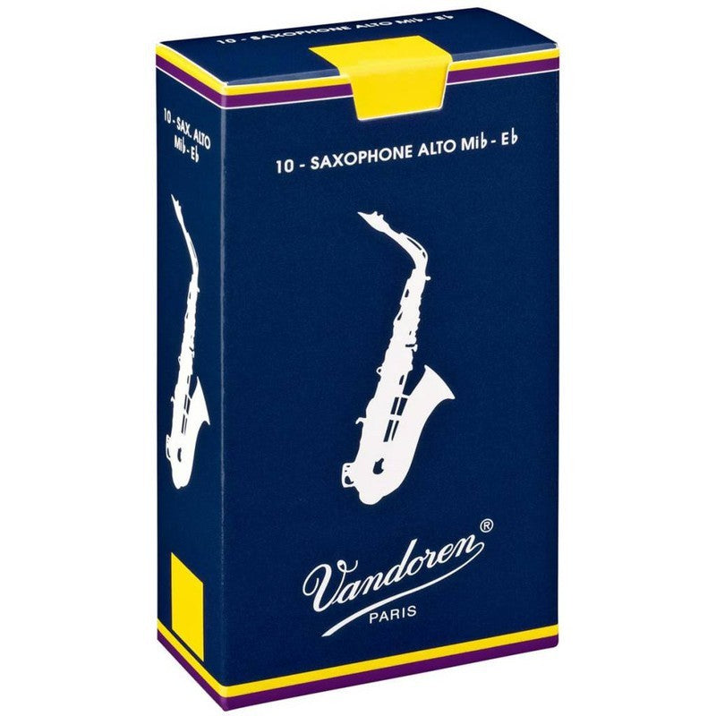 Vandoren Traditional Alto Saxophone Reeds (Pack of 10)